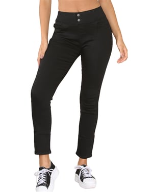 Enzo | Damen Jeans mit weitem Bund