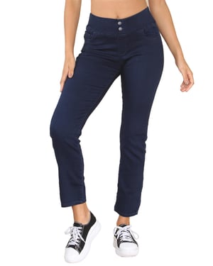Enzo | Damen Jeans mit weitem Bund
