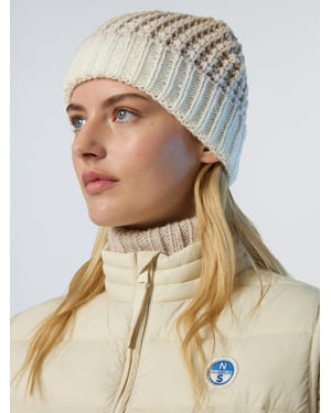 North Sails Beanie aus Alpaka, verwaschener Look - Beige