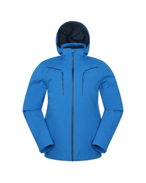 Mountain Warehouse - "Neptune" Skijacke für Herren, Wasserfest, Wattiert (Blau)