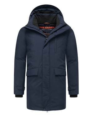 Stone Harbour Herren Winterjacke Emriis mit Fleecefutter & Kapuze