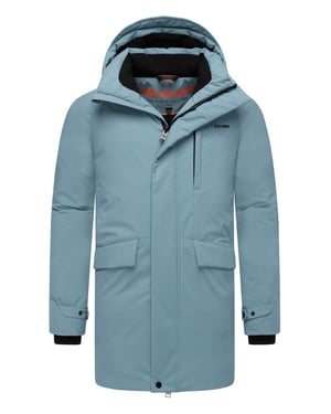 Stone Harbour Herren Winterjacke Emriis mit Fleecefutter & Kapuze