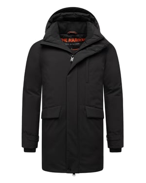 Stone Harbour Herren Winterjacke Emriis mit Fleecefutter & Kapuze