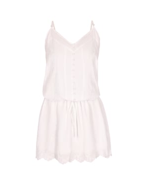 IZIA Kleid Damen Wollweiß