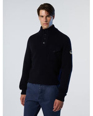 North Sails Pullover Archiv-Knopfleiste vorne