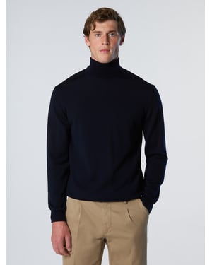 North Sails Pullover Rollkragenpullover aus Merinowolle
