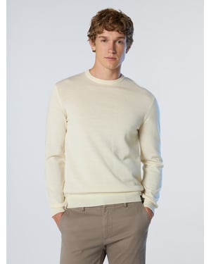 North Sails Pullover Rundhalsausschnitt aus Merinowolle