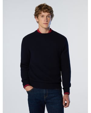 North Sails Pullover Wabenförmiger Rundhalsausschnitt