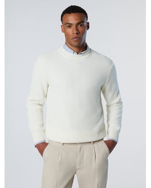 North Sails Pullover Wabenförmiger Rundhalsausschnitt