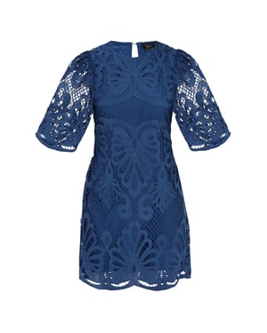 Faina Kleid Frauen Marine