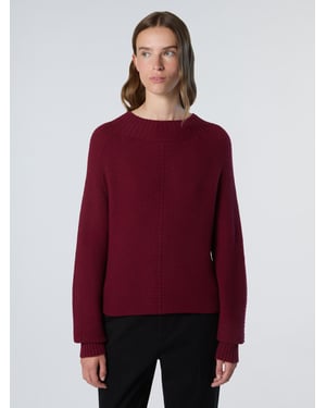 North Sails Pullover Sattelschulter mit Stehkragen
