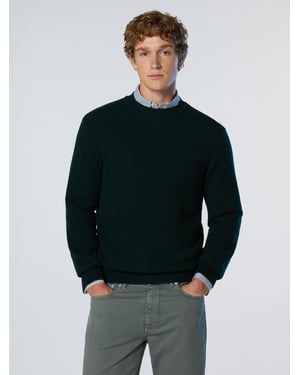 North Sails Pullover Wabenförmiger Rundhalsausschnitt