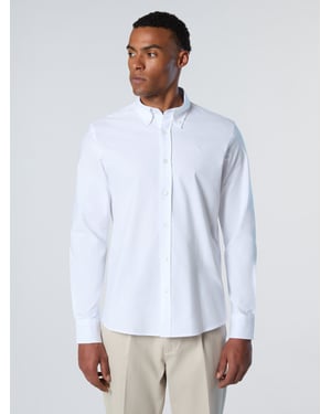 North Sails Oxford-Hemd Mit gesticktem Logo