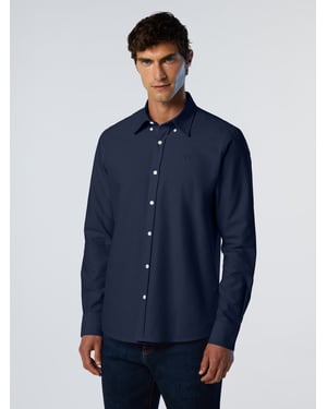 North Sails Oxford-Hemd Mit gesticktem Logo