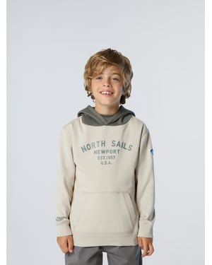 North Sails Kapuzenpullover Mit Newport-Aufdruck