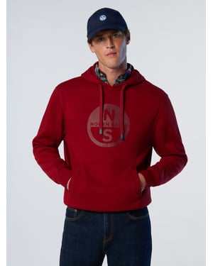 North Sails Kapuzenpullover Mit Maxi-Logo-Print