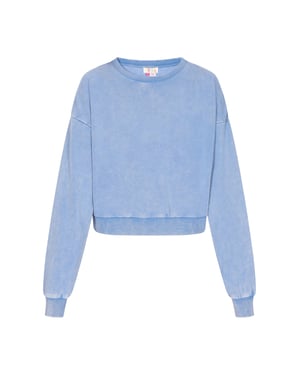 IZIA Sweatshirt Frauen hellblau