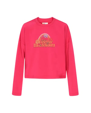 IZIA Sweatshirt Frauen Fuchsie