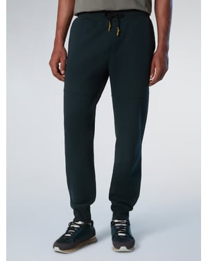 North Sails Jogginghose Scuba Stoff mit Reißverschlusstasche