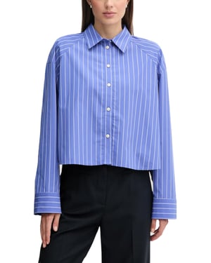 Gestreiftes Kurzes Shirt
