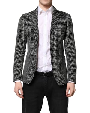 Bedruckter Blazer im klassischen Schnitt