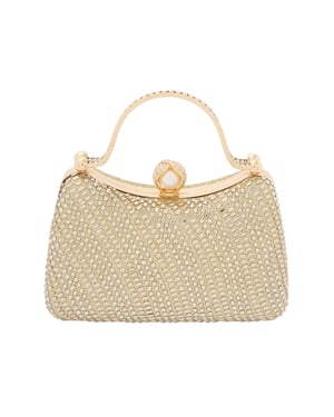 Faina Minaudière Minaudière Frauen Gold