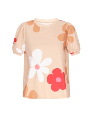 usha Bluse Frauen Aprikose