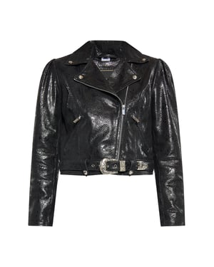 Faina Jacke Damen Schlange Schwarz
