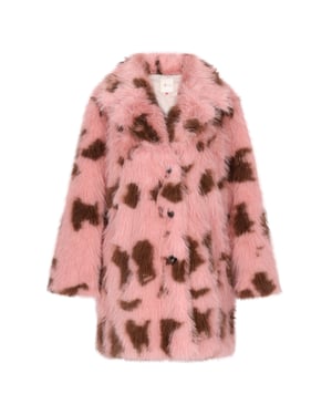 IZIA Mantel Damen Rosébraun