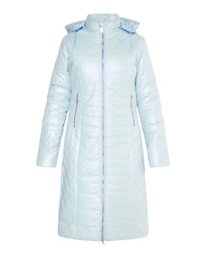 Faina Leichter Steppmantel Damen hellblau