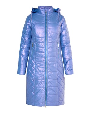 Faina Leichter Steppmantel Damen violett