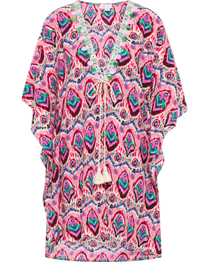 IZIA Kimono Damen Rosa Mehrfarbig