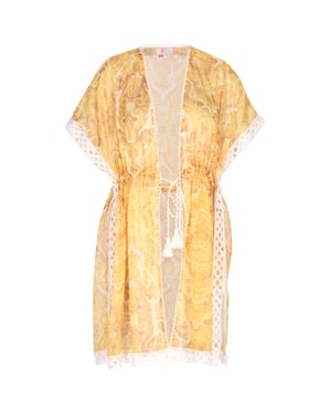 IZIA Kimono Damen gelb