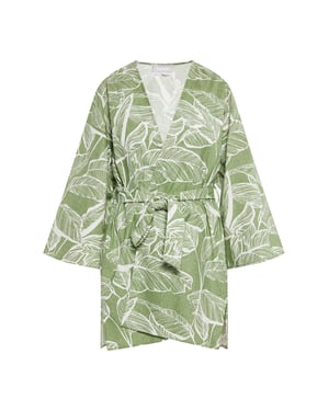 usha Cardigan für Damen, locker geschnitten - Grün