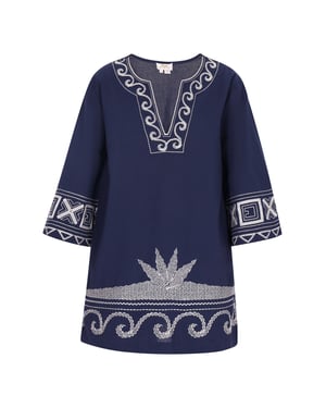 usha Tunika Damen Marine