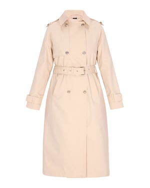 Faina Mantel Frauen hellbeige