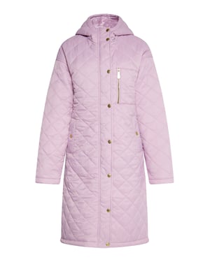 Faina Leichter Steppmantel Damen Mauve