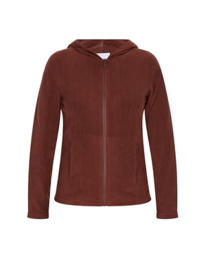 Faina Fleecejacke Damen braun