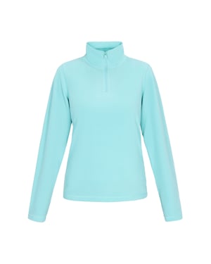 Mymo Fleecepullover Frauen türkis