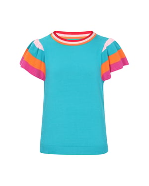 Faina Pullover Frauen Türkis