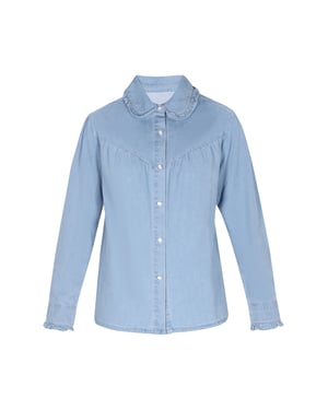Faina Hemd Frauen Blau