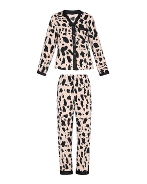 Faina Nachtwäsche Frauen beige,schwarz