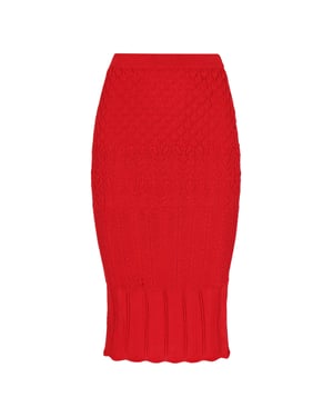Faina Rock Frauen Rot