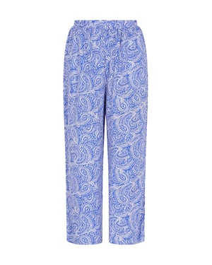 usha Hose Frauen blau weiß