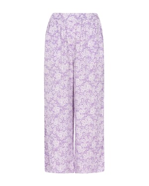 usha Hose Frauen lila weiß