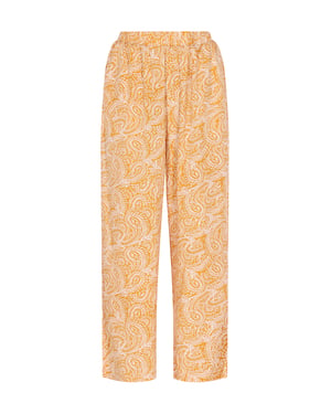 usha Hose Frauen gelb weiß