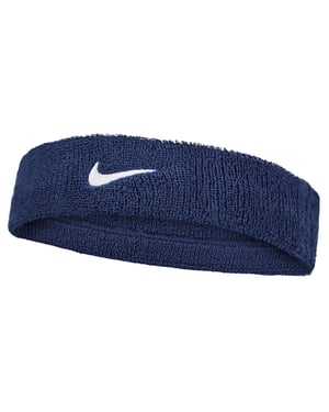 Nike - "Classic" Stirnband (Marine/Weiß)