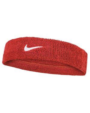 Nike - "Classic" Stirnband (Rot/Weiß)