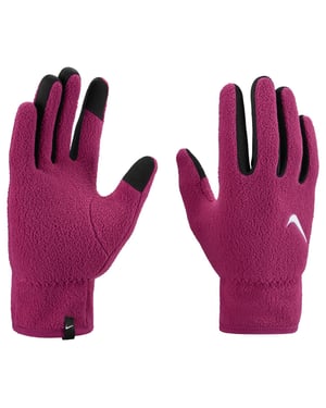 Nike - "One" Handschuhe für Kinder, Therma-Fit, Fleece (Burgunderrot)