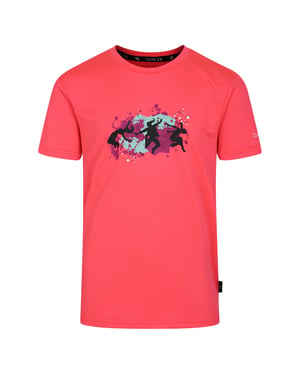 Dare 2B - "Amuse II" T-Shirt für Kinder (Neon-Pink)